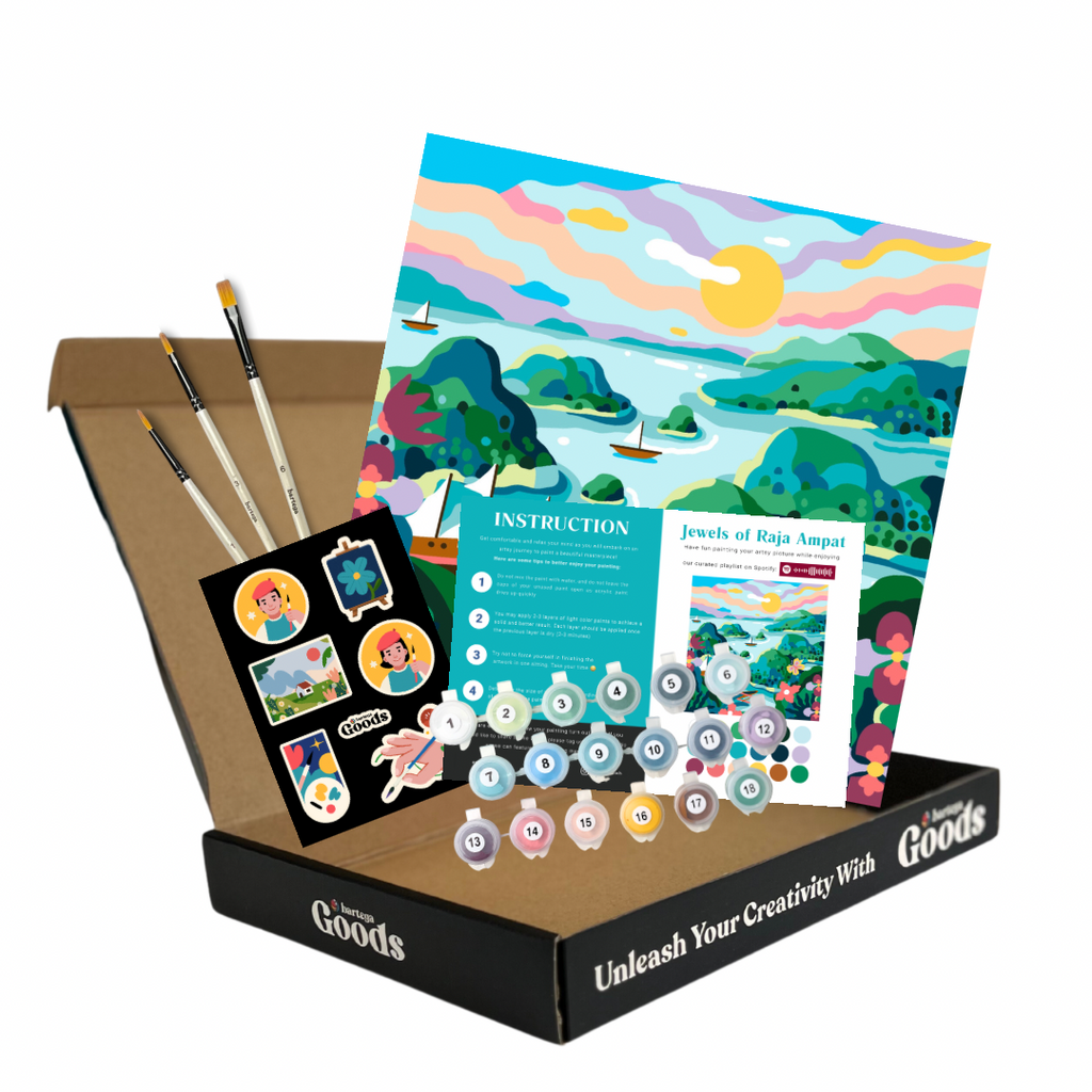 Paint By Number - Jewels of Raja Ampat