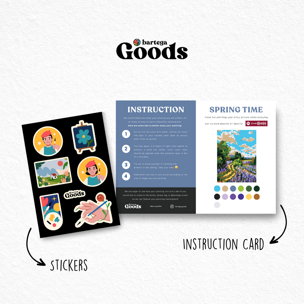 Paint By Number - Spring Time (Season Series)