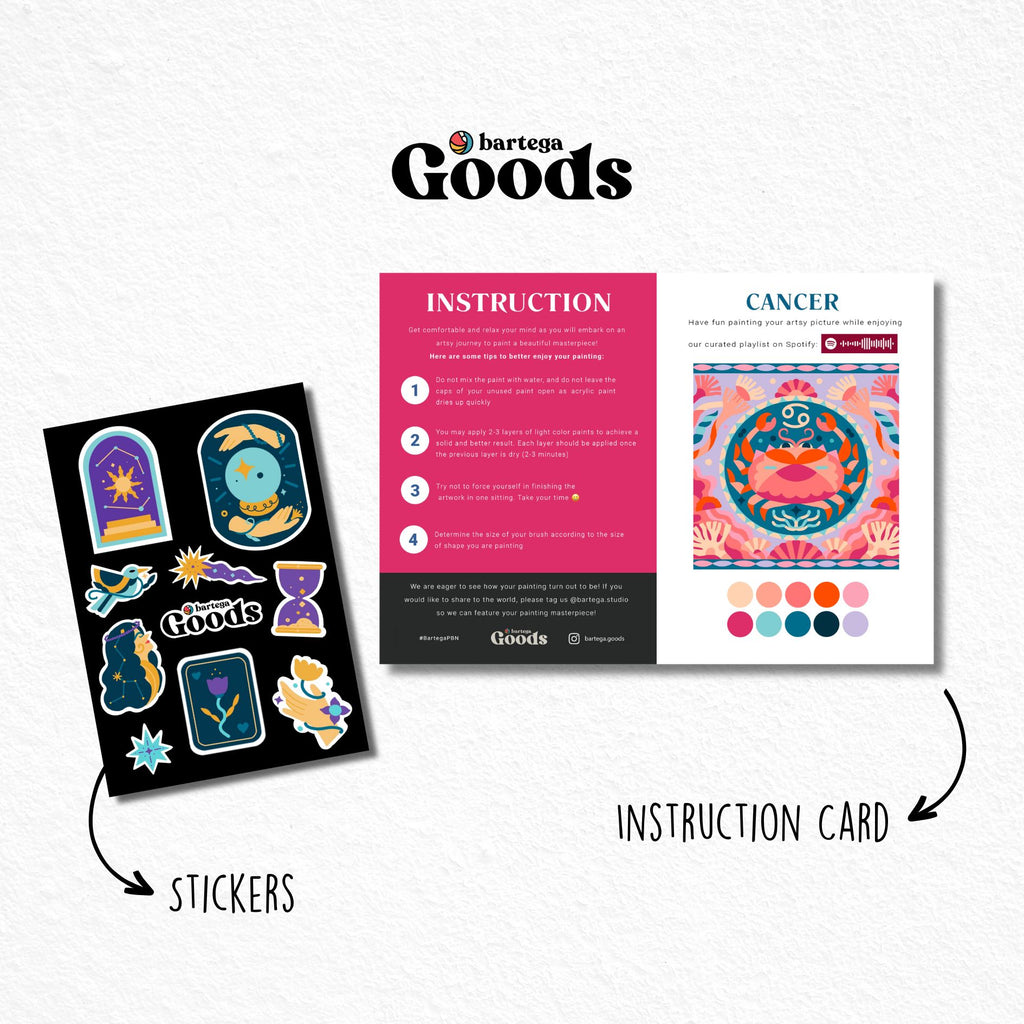 Paint By Number - Zodiac - Cancer