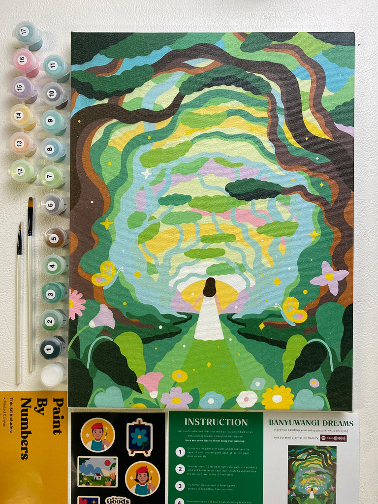 Paint By Number - Banyuwangi Dreams