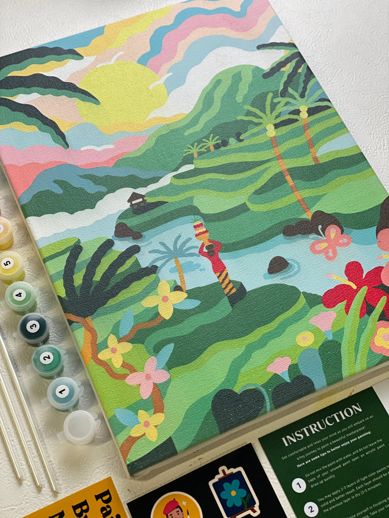 Paint By Number - Lovely day in Ubud