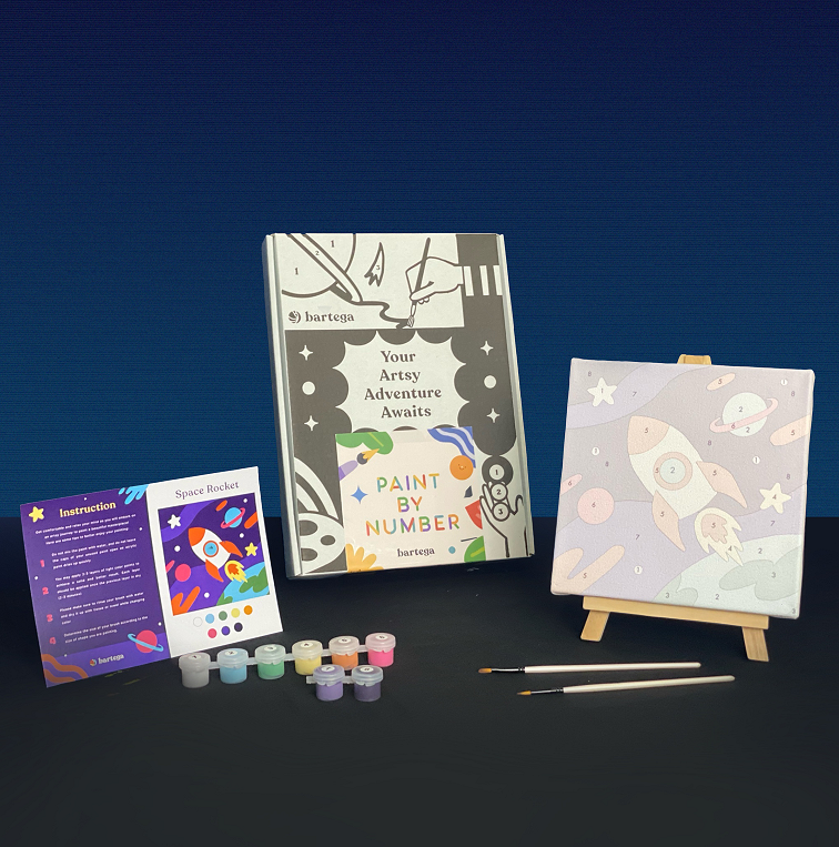 Paint By Number Kids - Space Adventure - Spanram