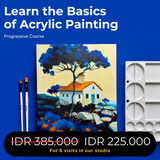 PROGRESSIVE COURSE - ACRYLIC PAINTING