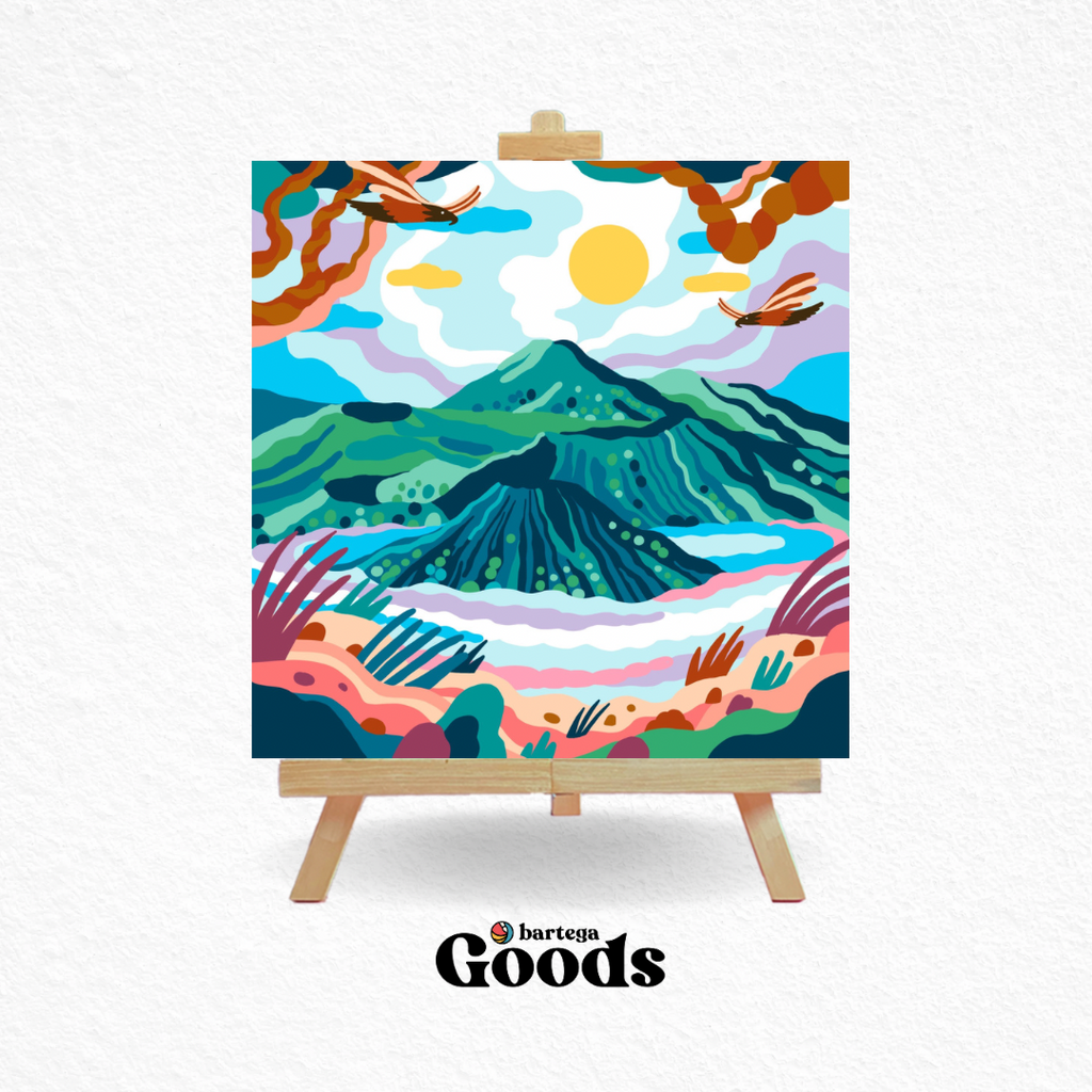Paint By Number - Majestic Mount Bromo