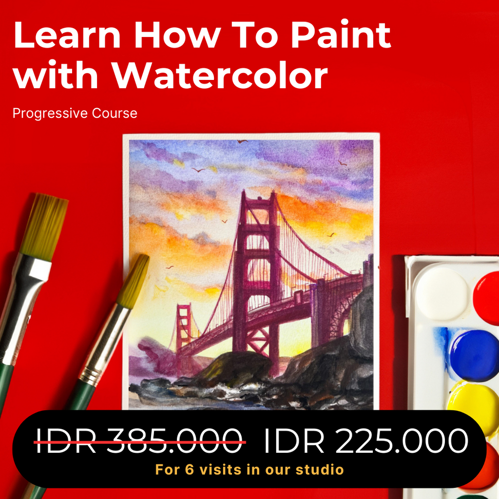 PROGRESSIVE COURSE - WATERCOLOR PAINTING