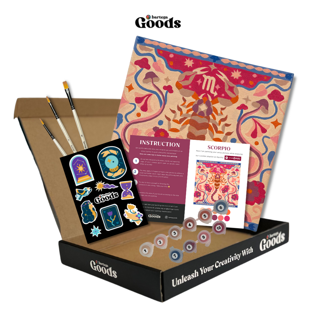 Paint by Number KIT - ZODIAC SCORPIO