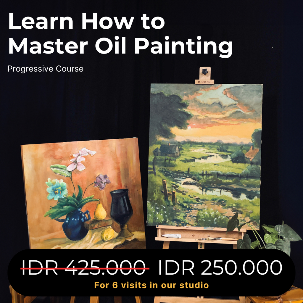 PROGRESSIVE COURSE - OIL PAINTING