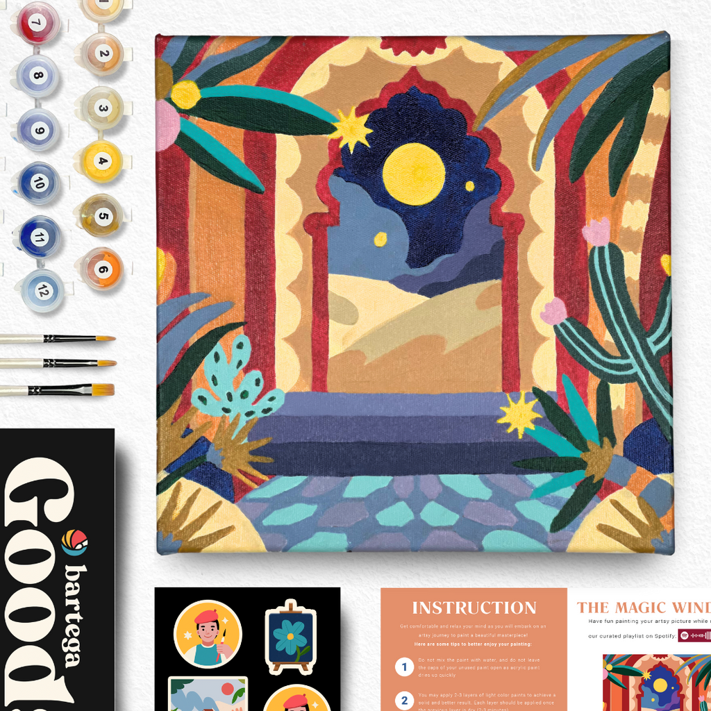 Paint By Number - The Magic Window - Spanram