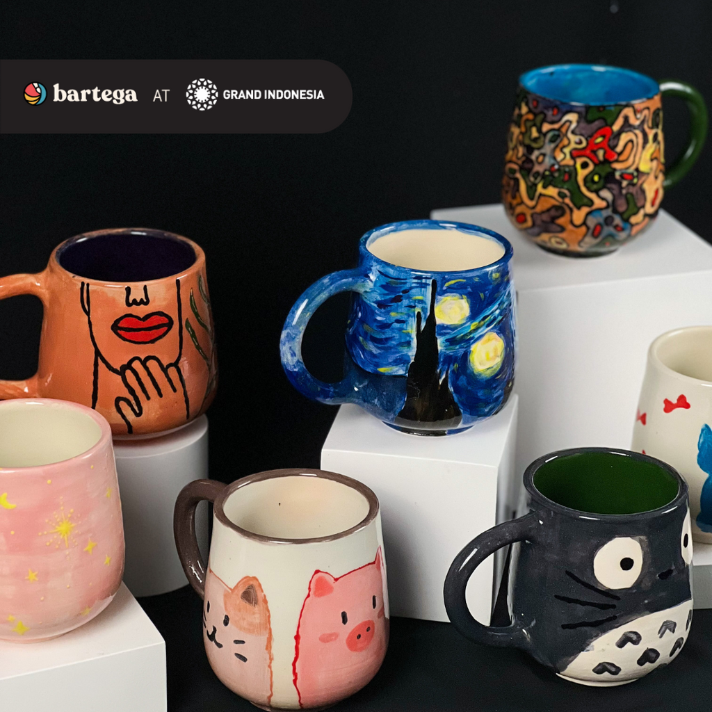 Pottery Painting at Grand Indonesia