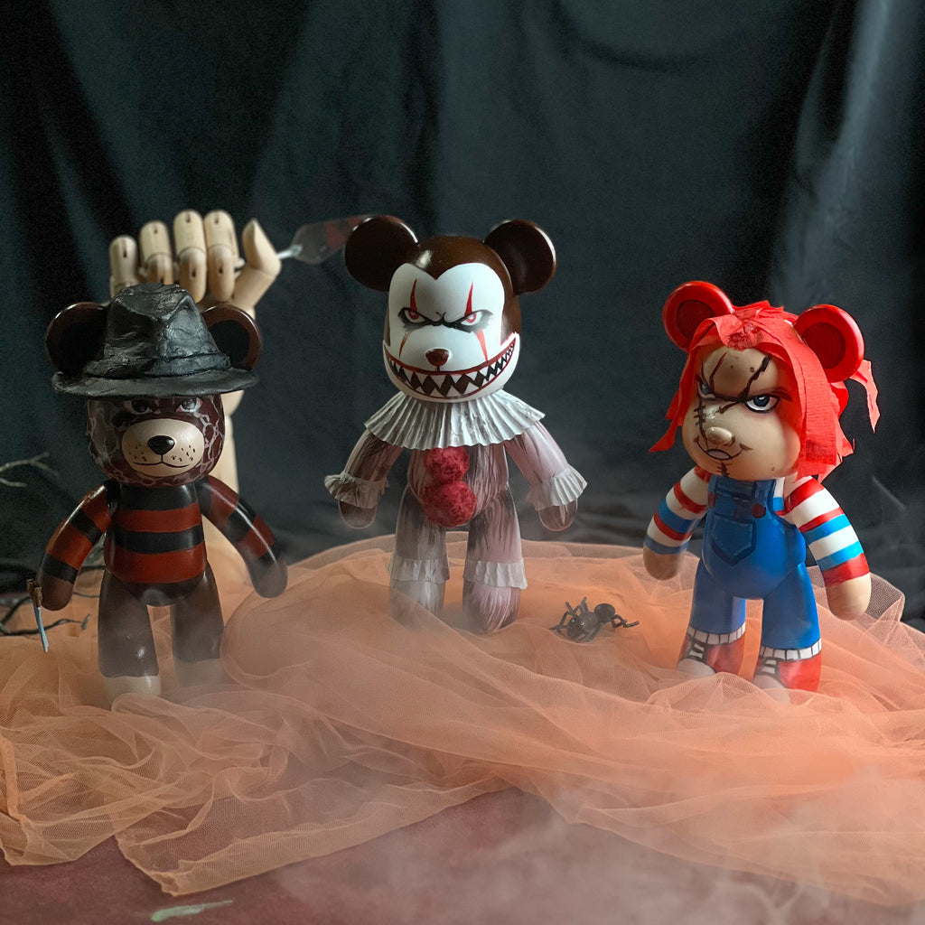 SPOOKY BEAR FIGURE