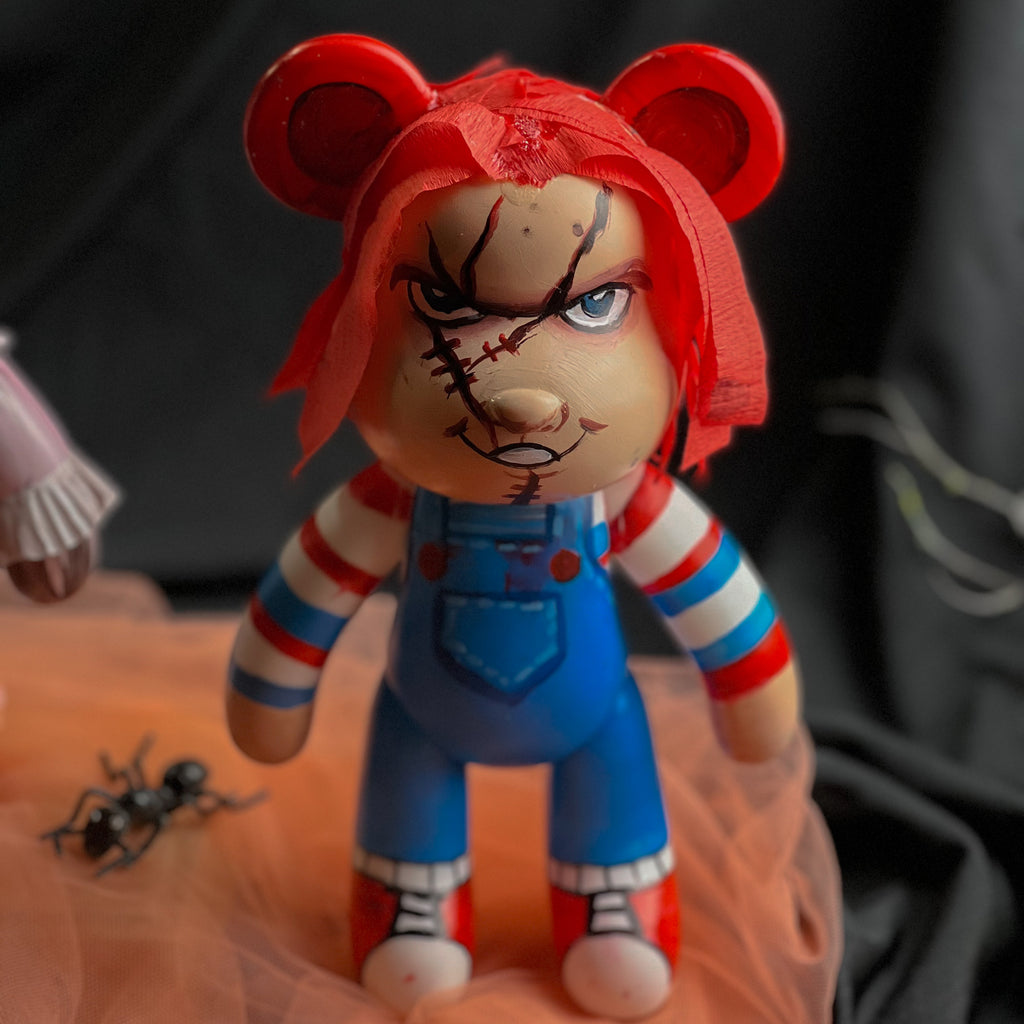 SPOOKY BEAR FIGURE