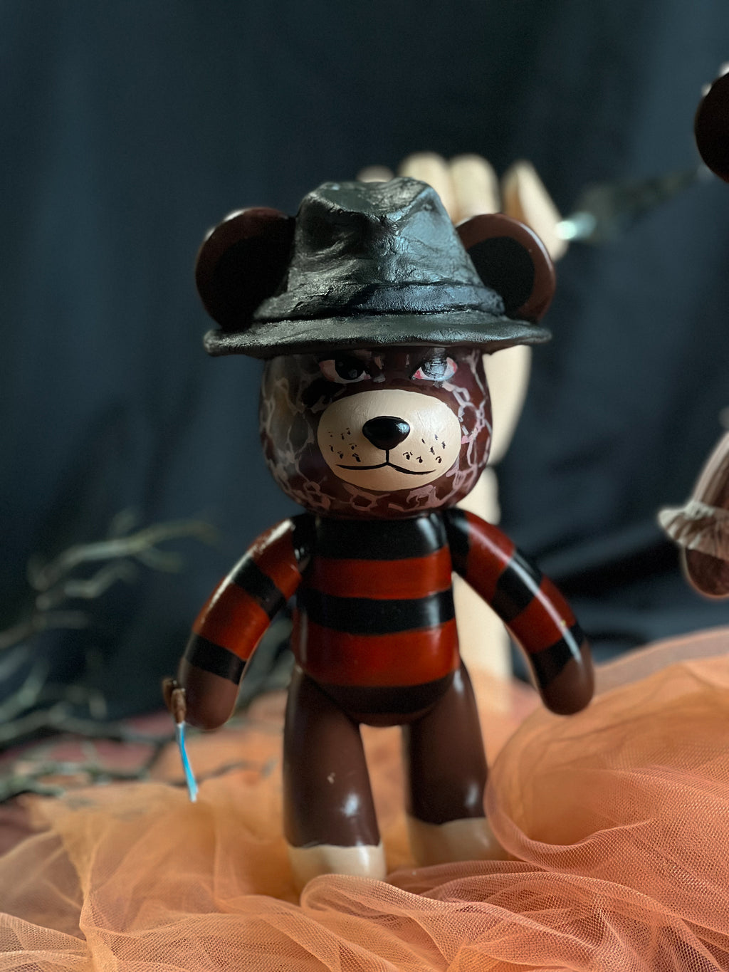 SPOOKY BEAR FIGURE