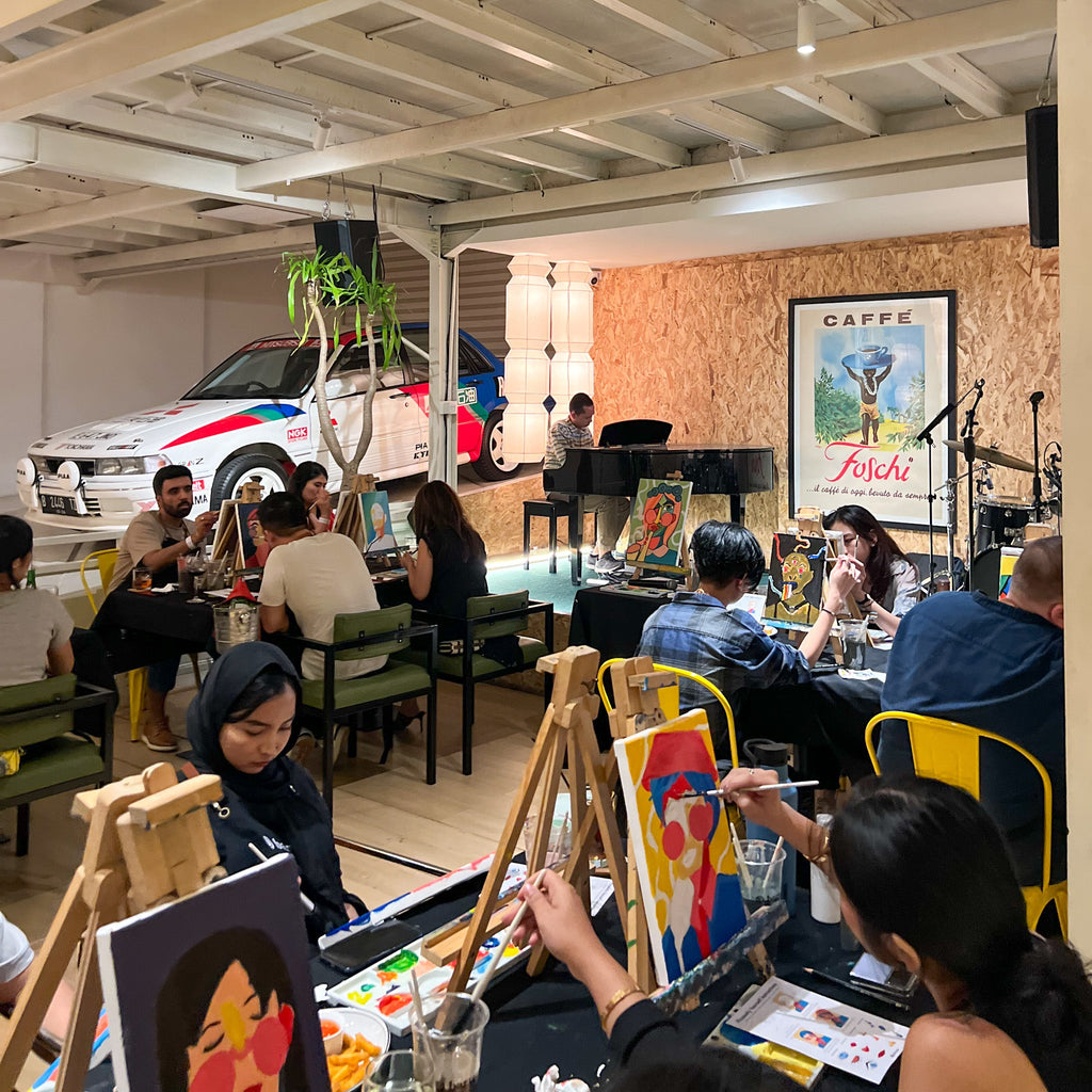 JAZZ NIGHT & PAINT (Thursday 28 September 2023 - 6.30 PM)