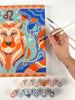 Paint by Number KIT - ZODIAC LEO
