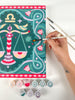 Paint by Number KIT - ZODIAC LIBRA