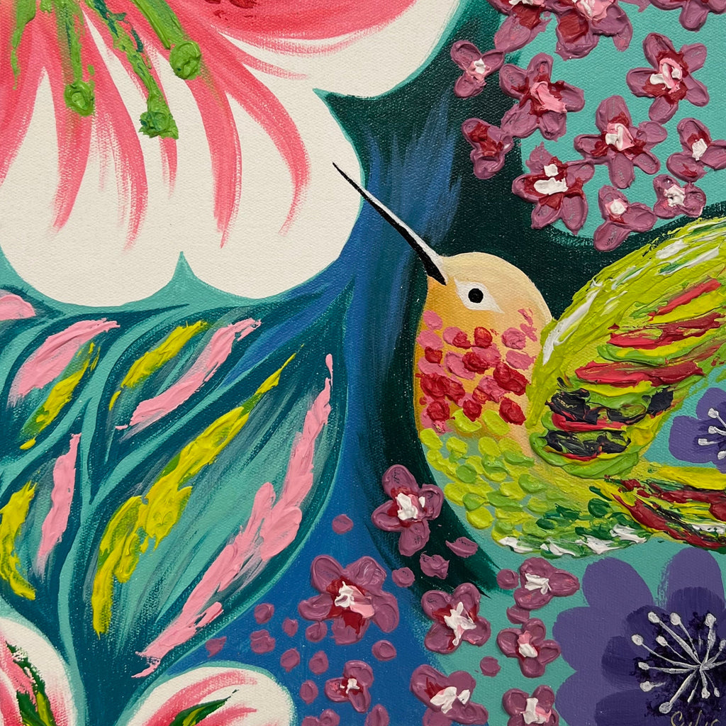 THE HUMMINGBIRD IMPASTO  (Saturday 28 March 2026 - 4.00 PM)