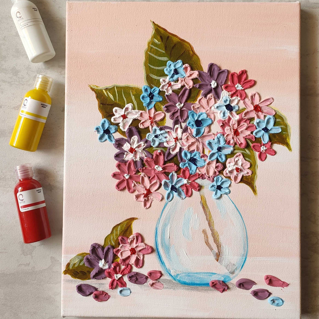 IMPASTO HYDRANGEA (Sunday 10 December 2023 - 2.30 PM)