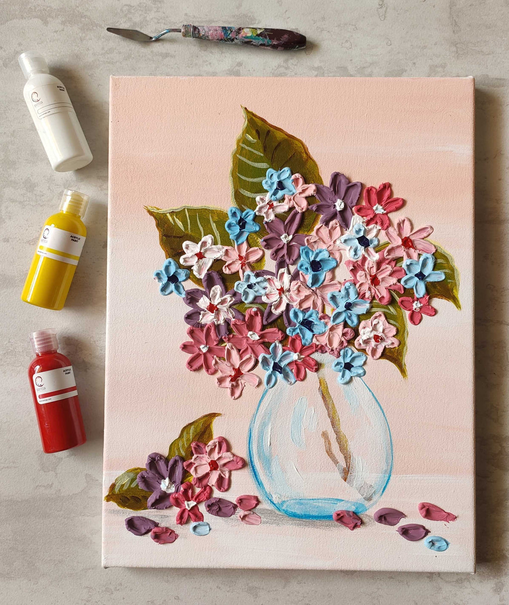 IMPASTO HYDRANGEA (Sunday 10 December 2023 - 2.30 PM)