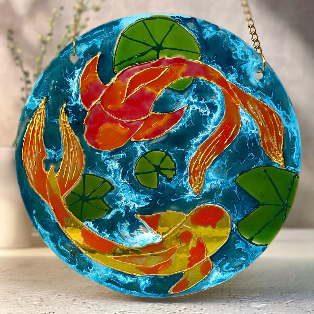 ROUNDED STAINED GLASS