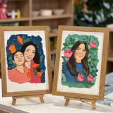 GOUACHE PORTRAIT PAINTING WITH FLORMAR (Saturday 24 February 2024 - 2.00 PM)
