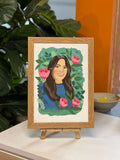 GOUACHE PORTRAIT PAINTING WITH FLORMAR (Saturday 24 February 2024 - 2.00 PM)