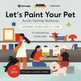 LET'S PAINT YOUR PET (Saturday 15 November 2025 - 2.00 PM)