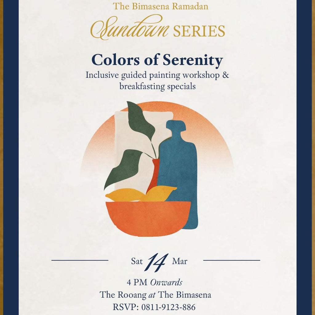 COLORS OF SERENITY (Saturday 14 March 2026 - 4.00 PM)