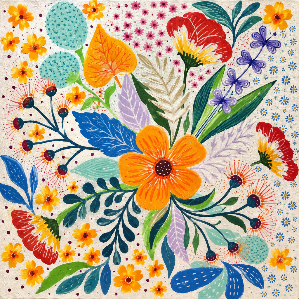 FLORAL POWER SCARF (Sunday 13 December 2026 - 2.00 PM)