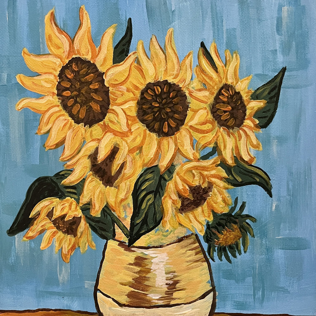 VAN GOGH'S SUNFLOWER (Saturday 21 June 2025 - 2.00 PM)
