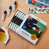 Gouache Paint Set - 12ml with 18 vibrant colors