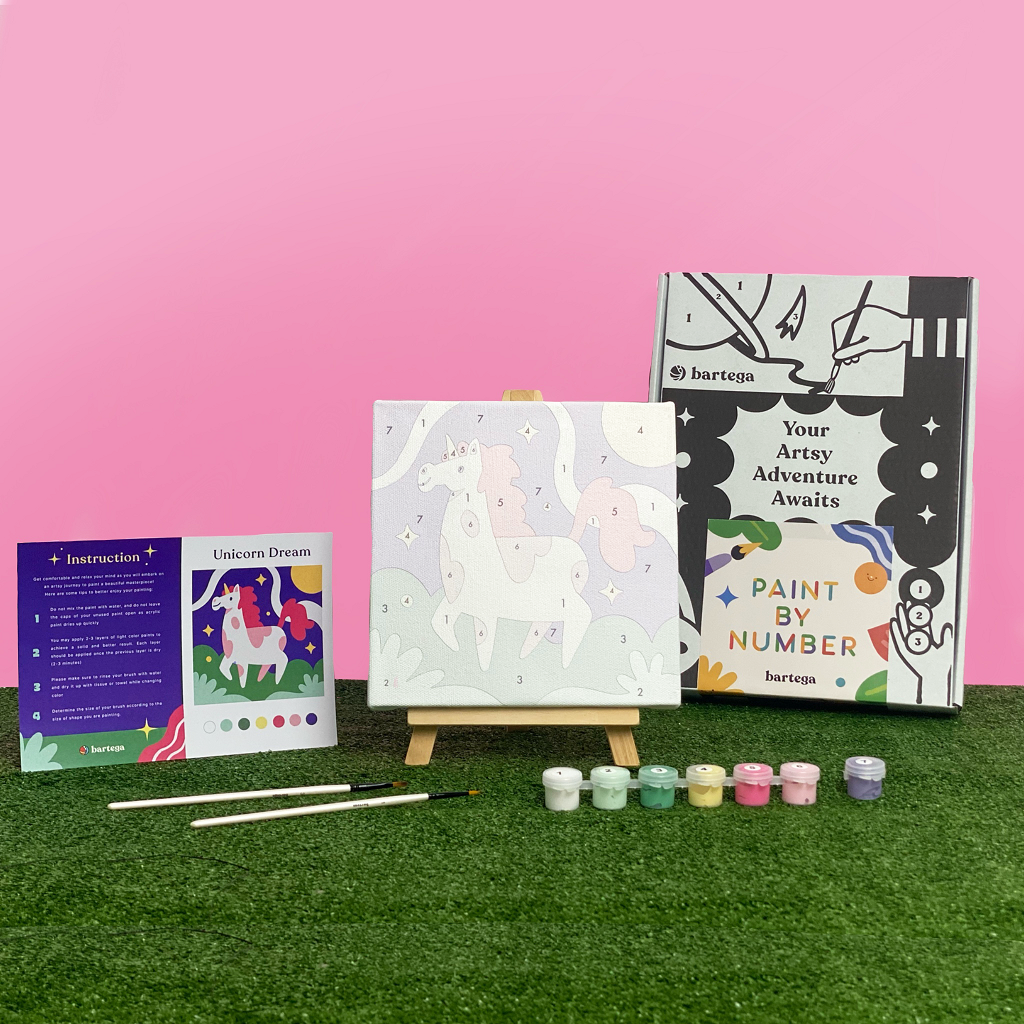 Paint By Number Kids - Unicorn Dream - Spanram – Bartega